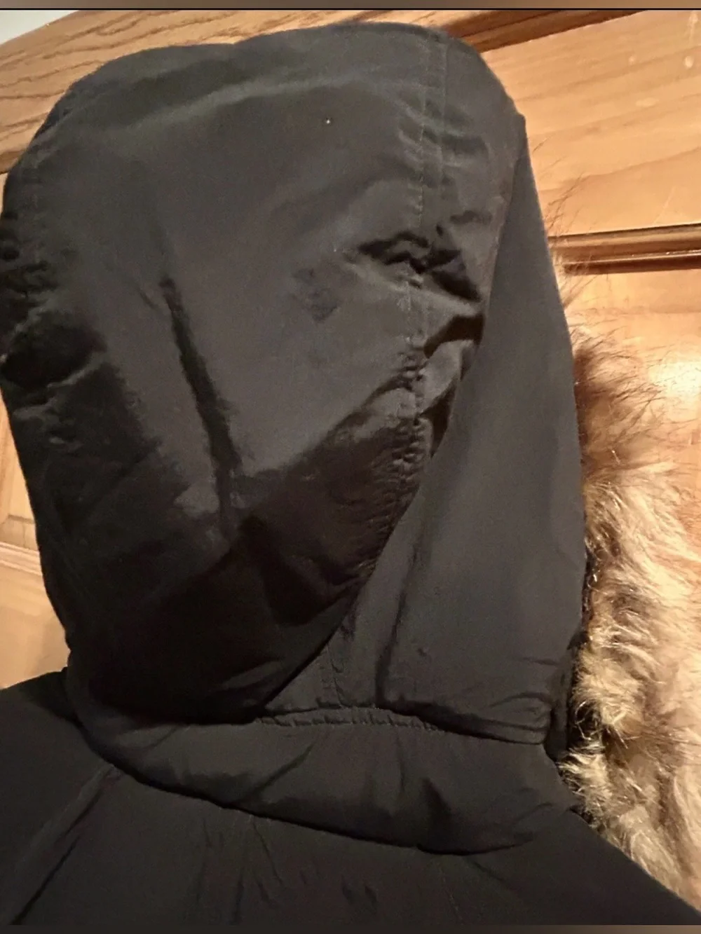HTF Adidas Badge Down Jacket Black Size 095 Unisex Men’s Sm Wm Med EUC